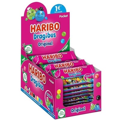 HARIBO dragibus ORIGINAL Gr.50 Pz.24 