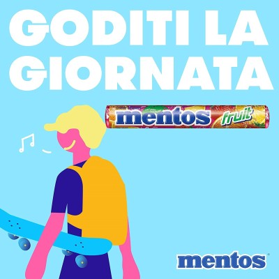 MENTOS stick Frutto Pz.20 