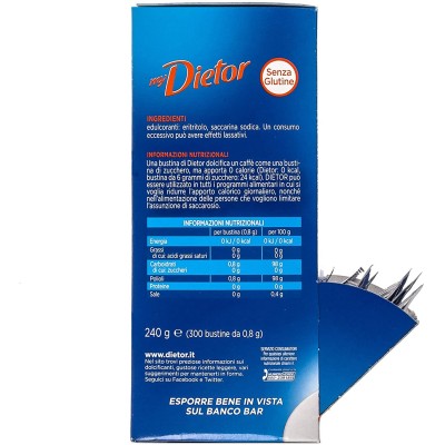 DIETOR dolcificante Pz.300 DIETOR dolcificante Pz.300